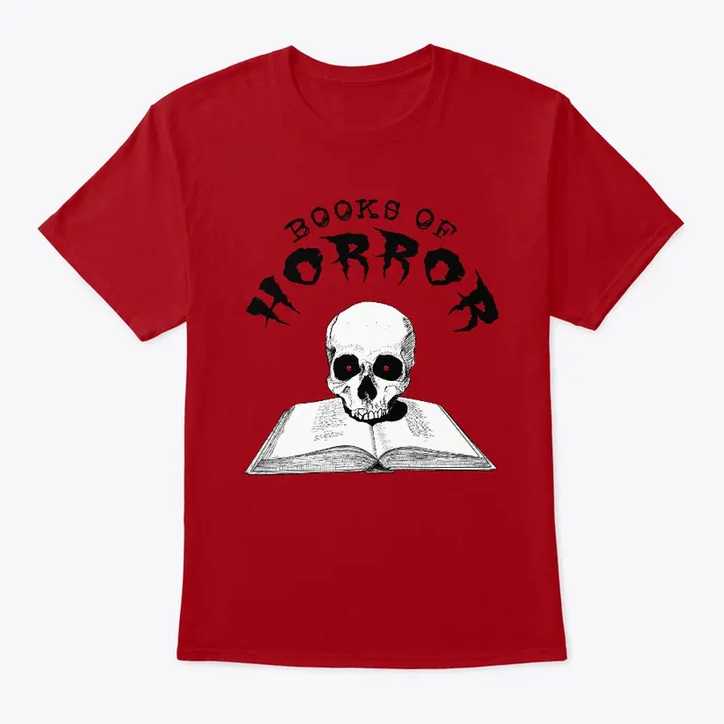 Book and Skull Red