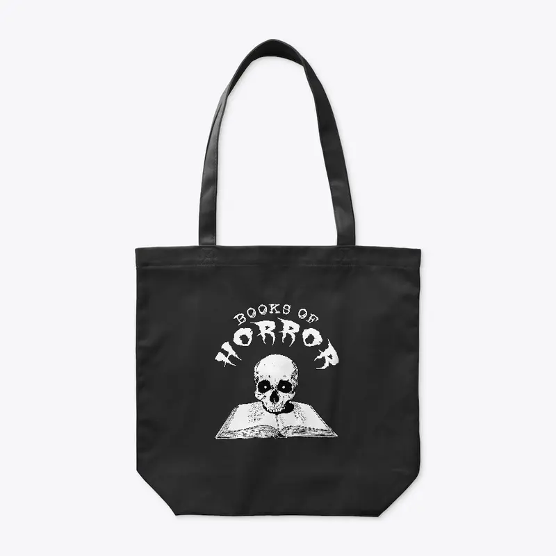 Books of Horror Tote dual sided