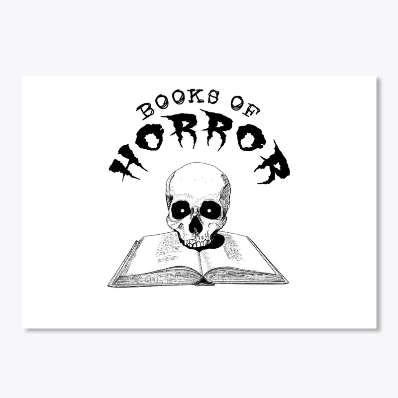 Book and Skull Red